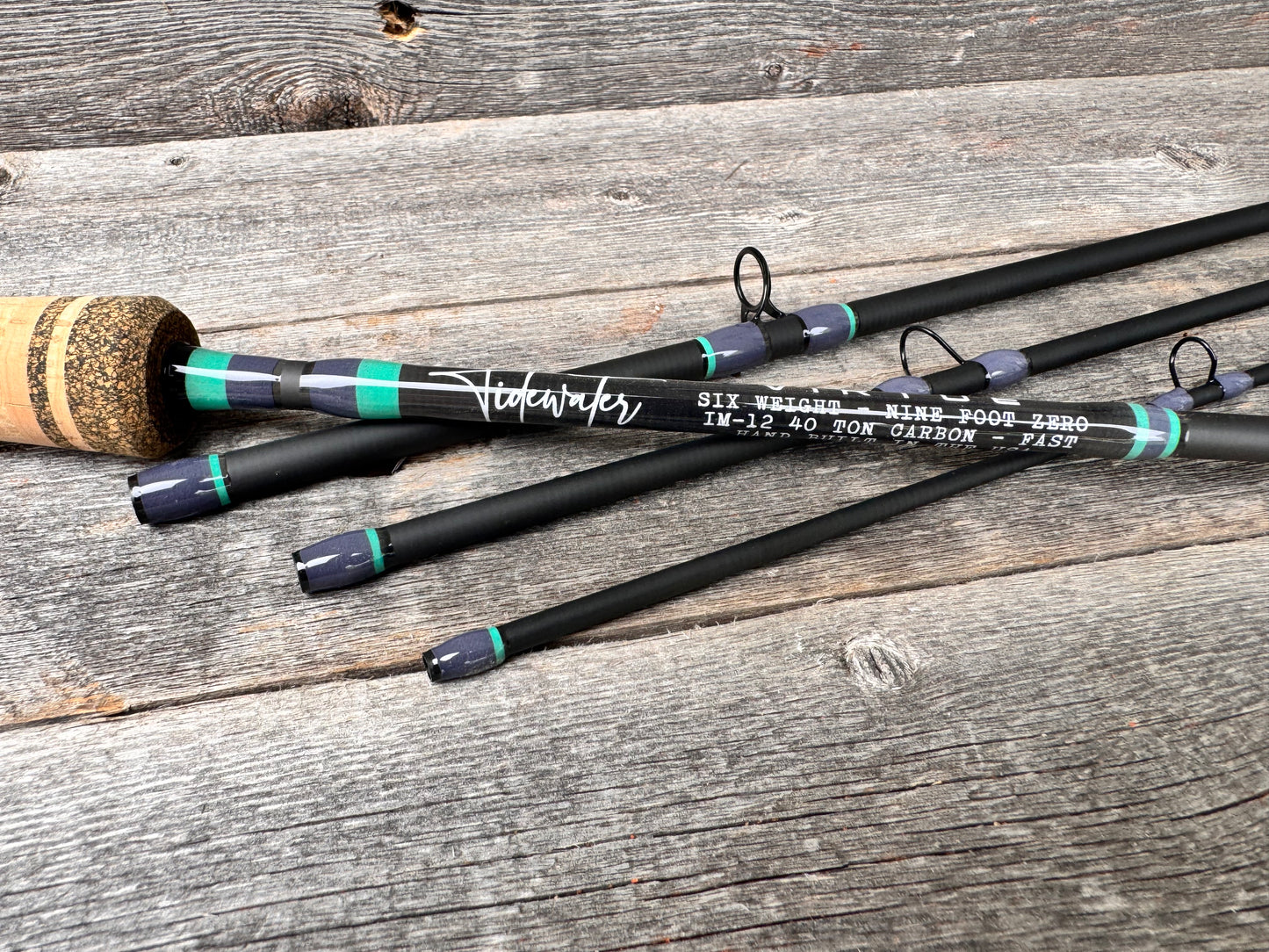 Tidewater Virtue 6wt 9ft - Cool Mint/Storm Gray
