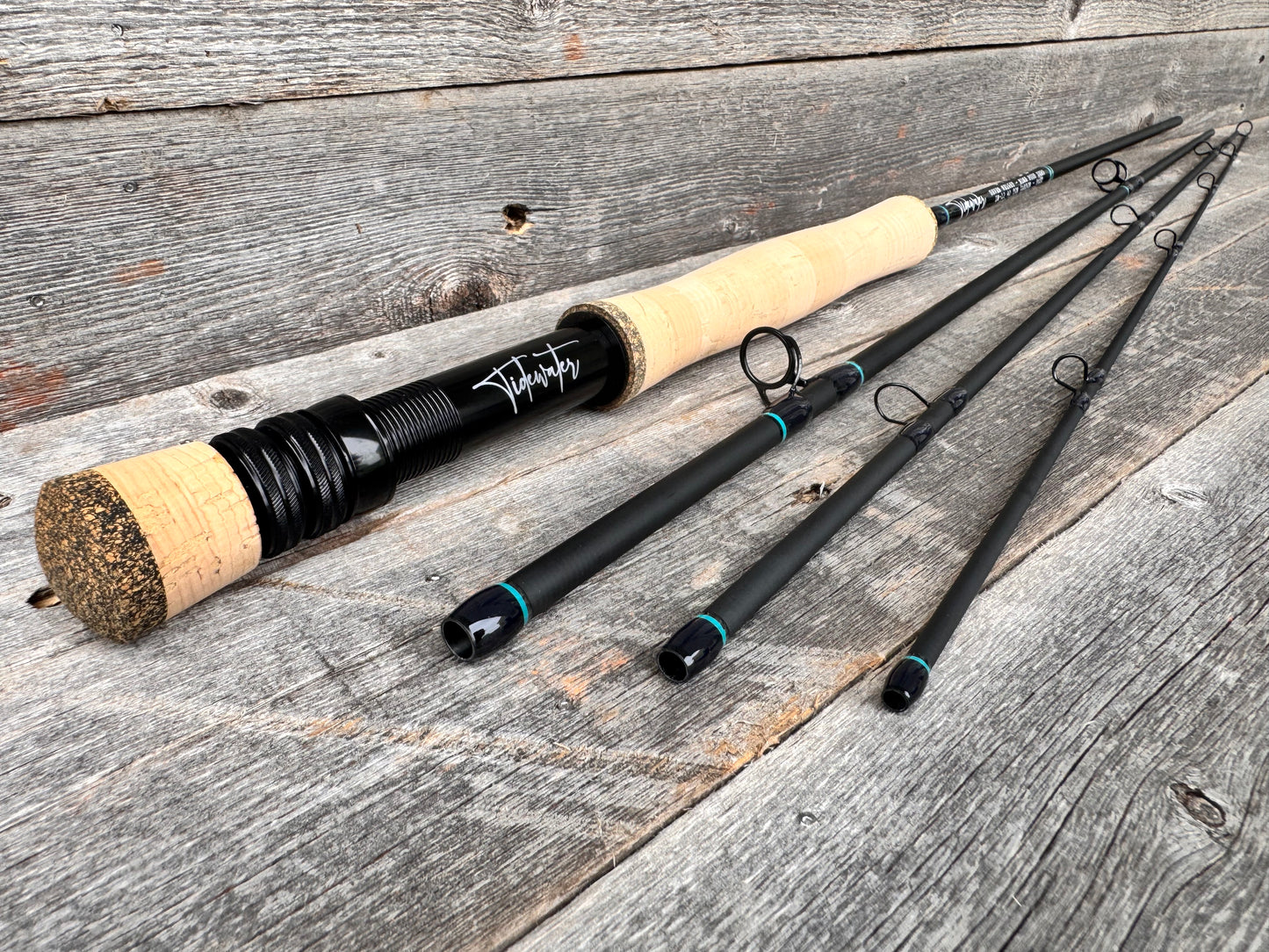 Tidewater Virtue 7wt 9ft - Aqua/Black