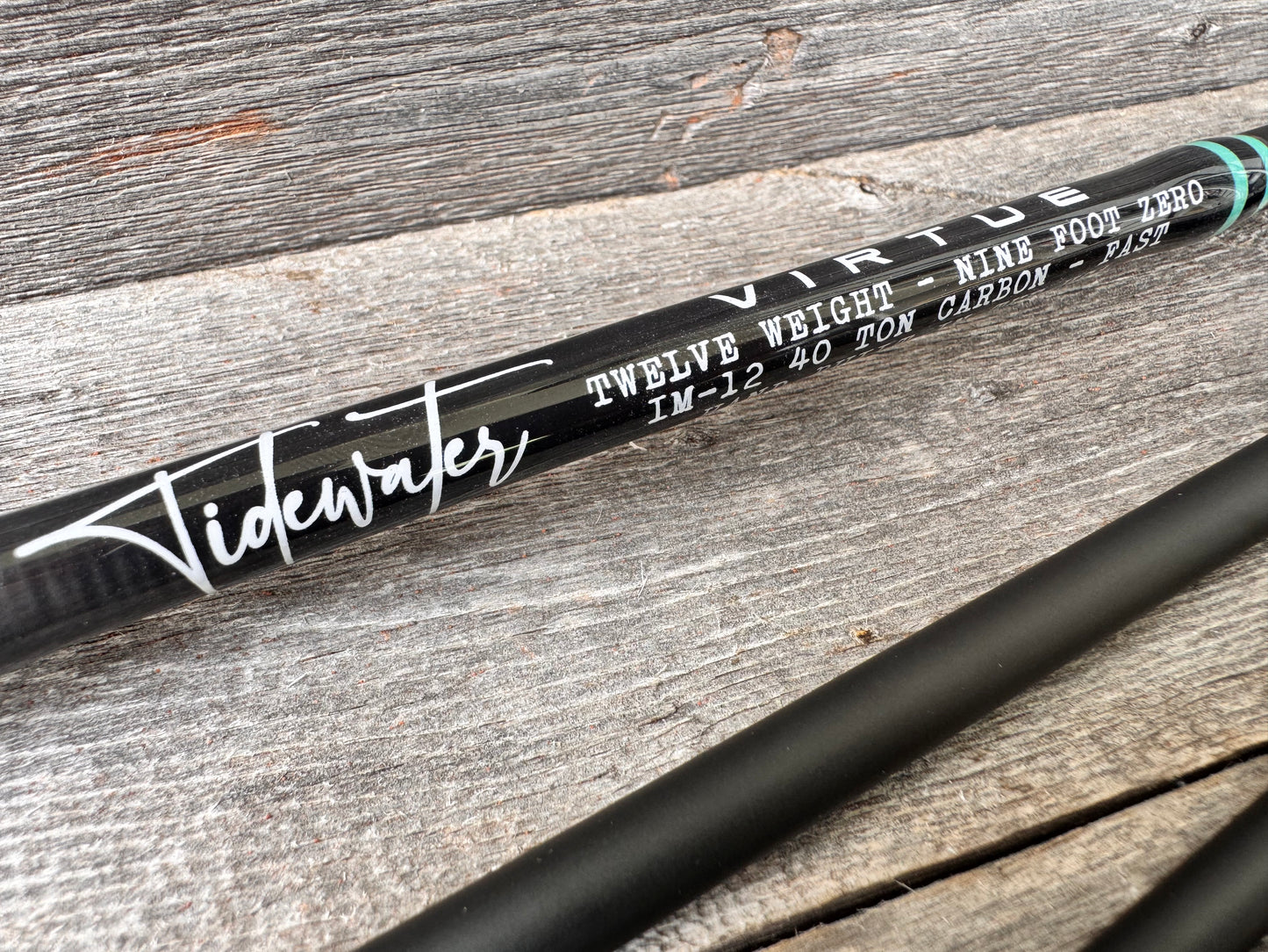Tidewater Virtue 12wt 9ft - Mint/Black