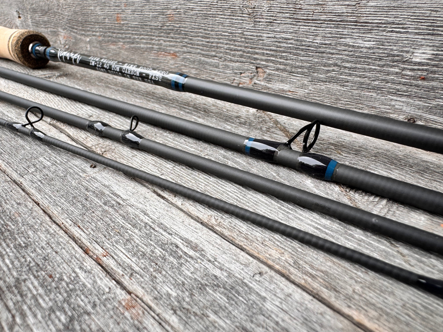 Tidewater Virtue 5wt 9Ft Zero - Azul/Black