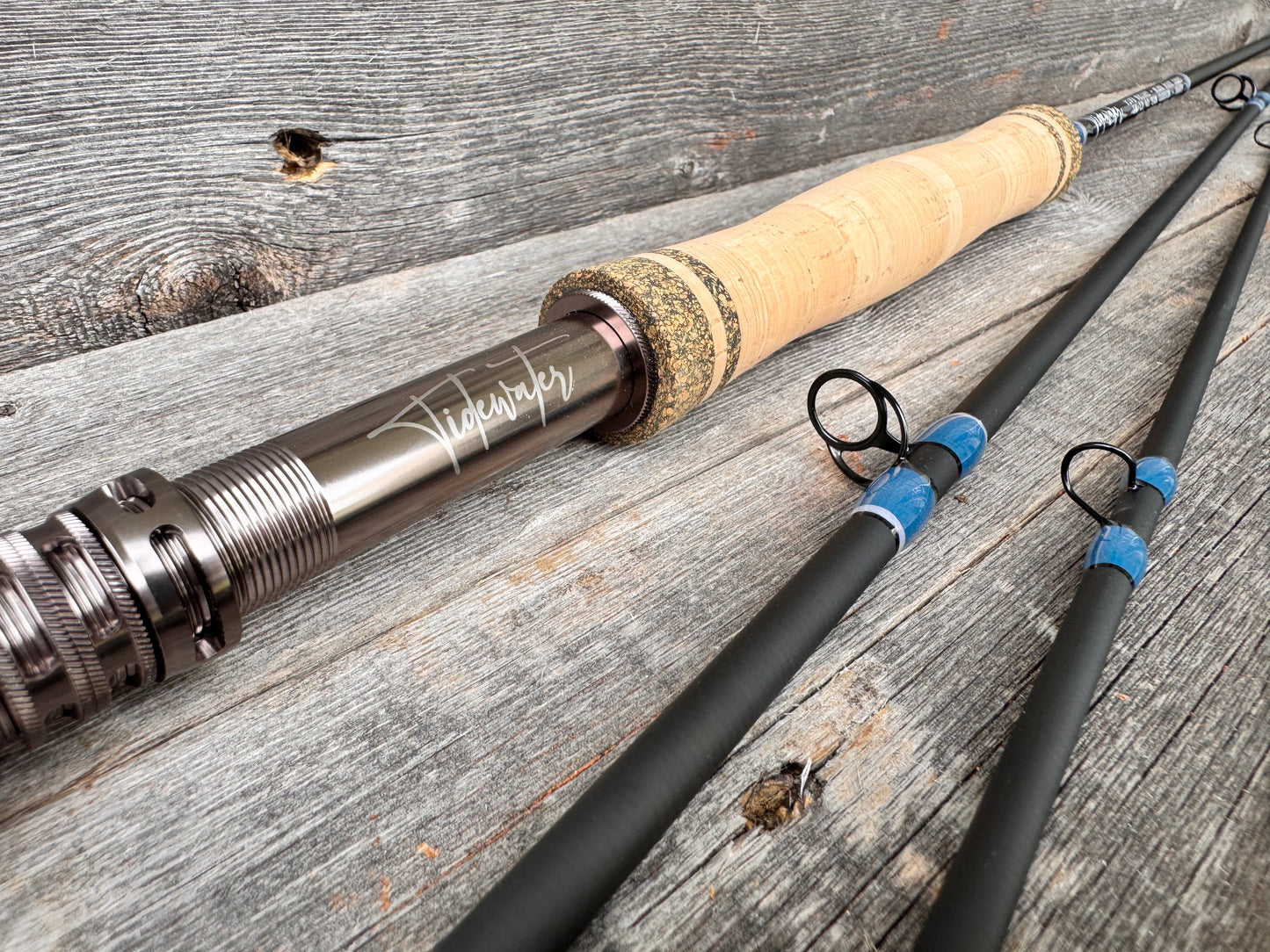 Tidewater Virtue 5wt 9ft Zero - Storm Gray - Blue Azul