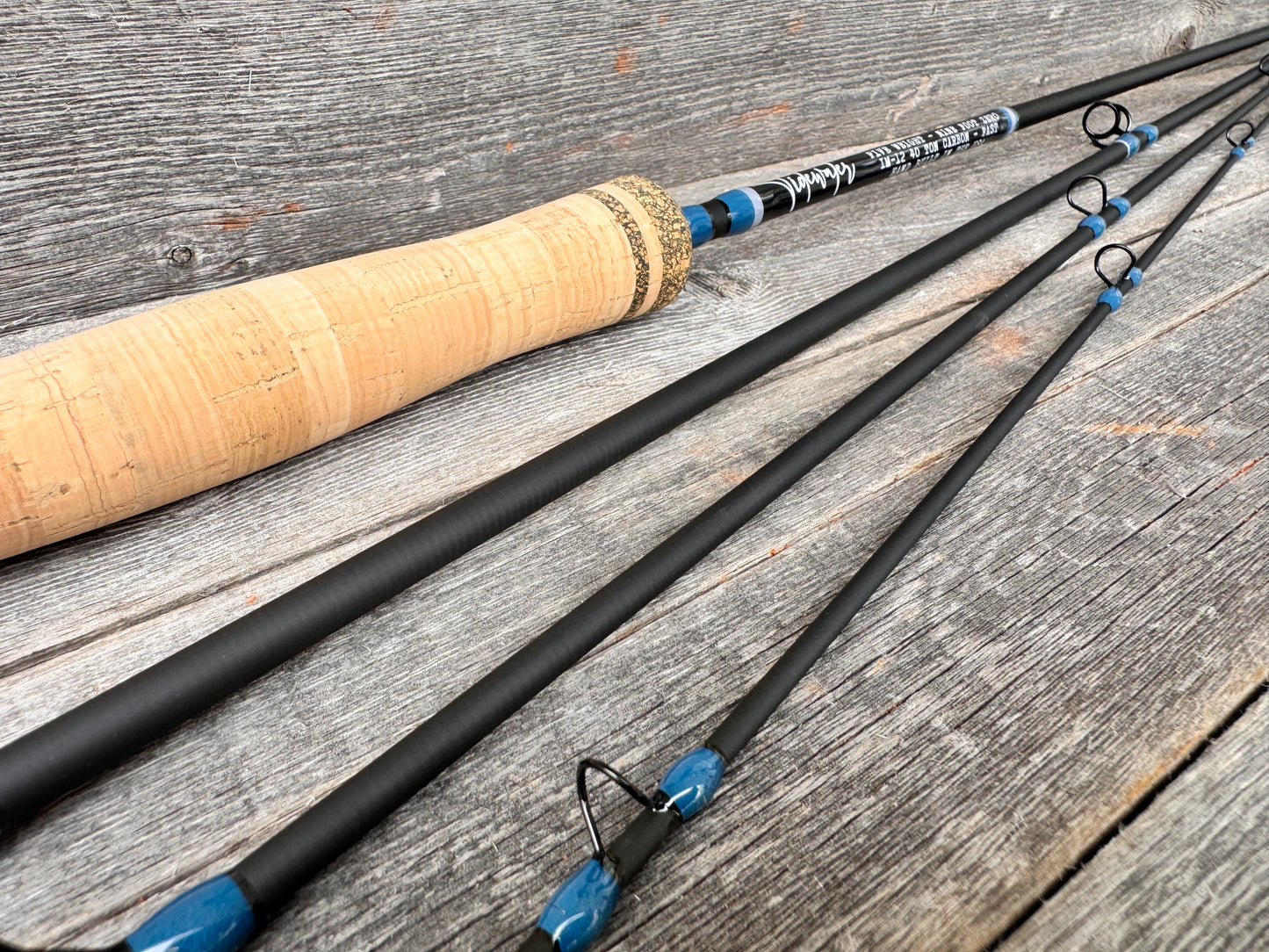 Tidewater Virtue 5wt 9ft Zero - Storm Gray - Blue Azul