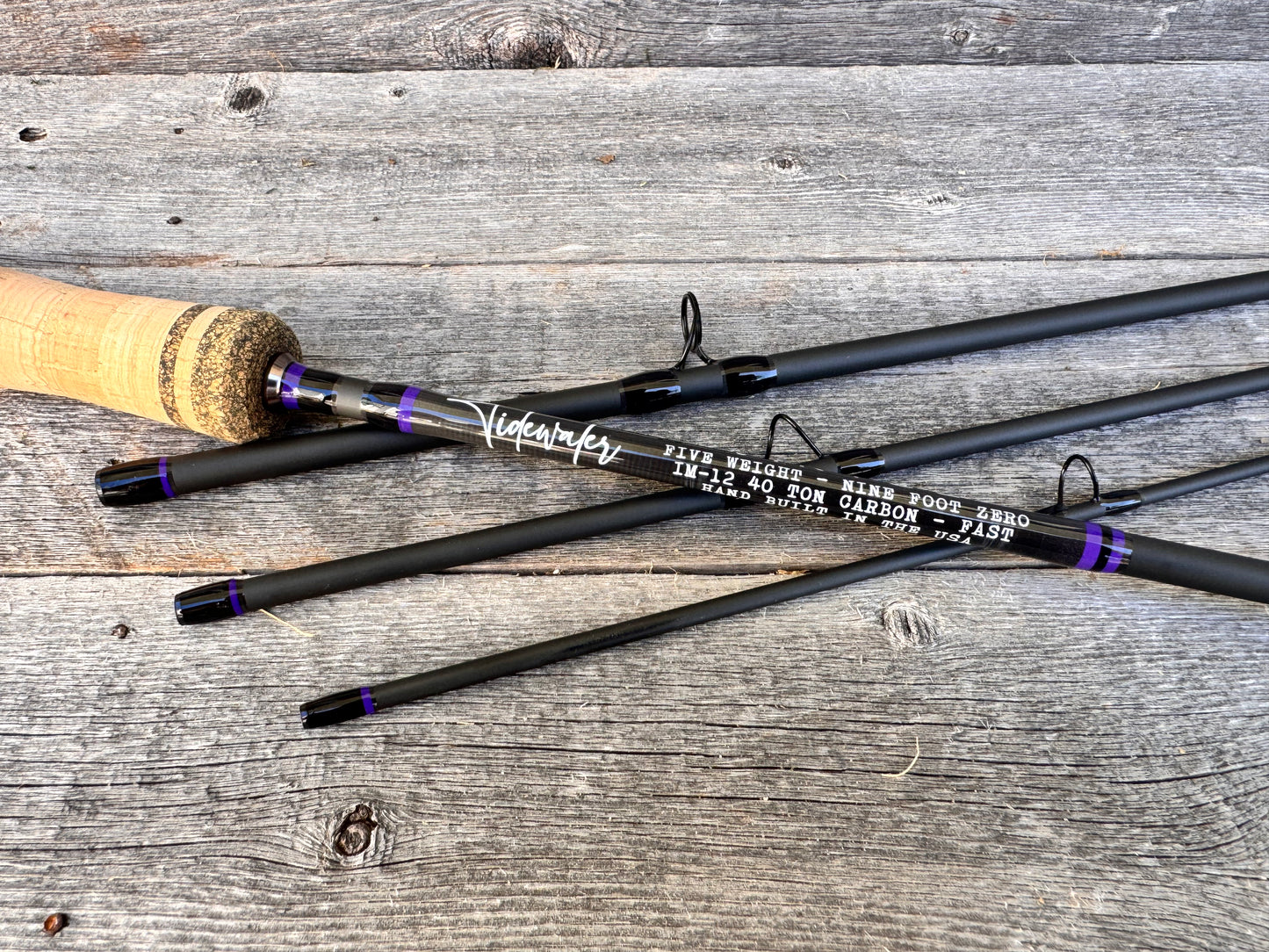 Tidewater Virtue 5wt 9ft - Purple Haze/Black
