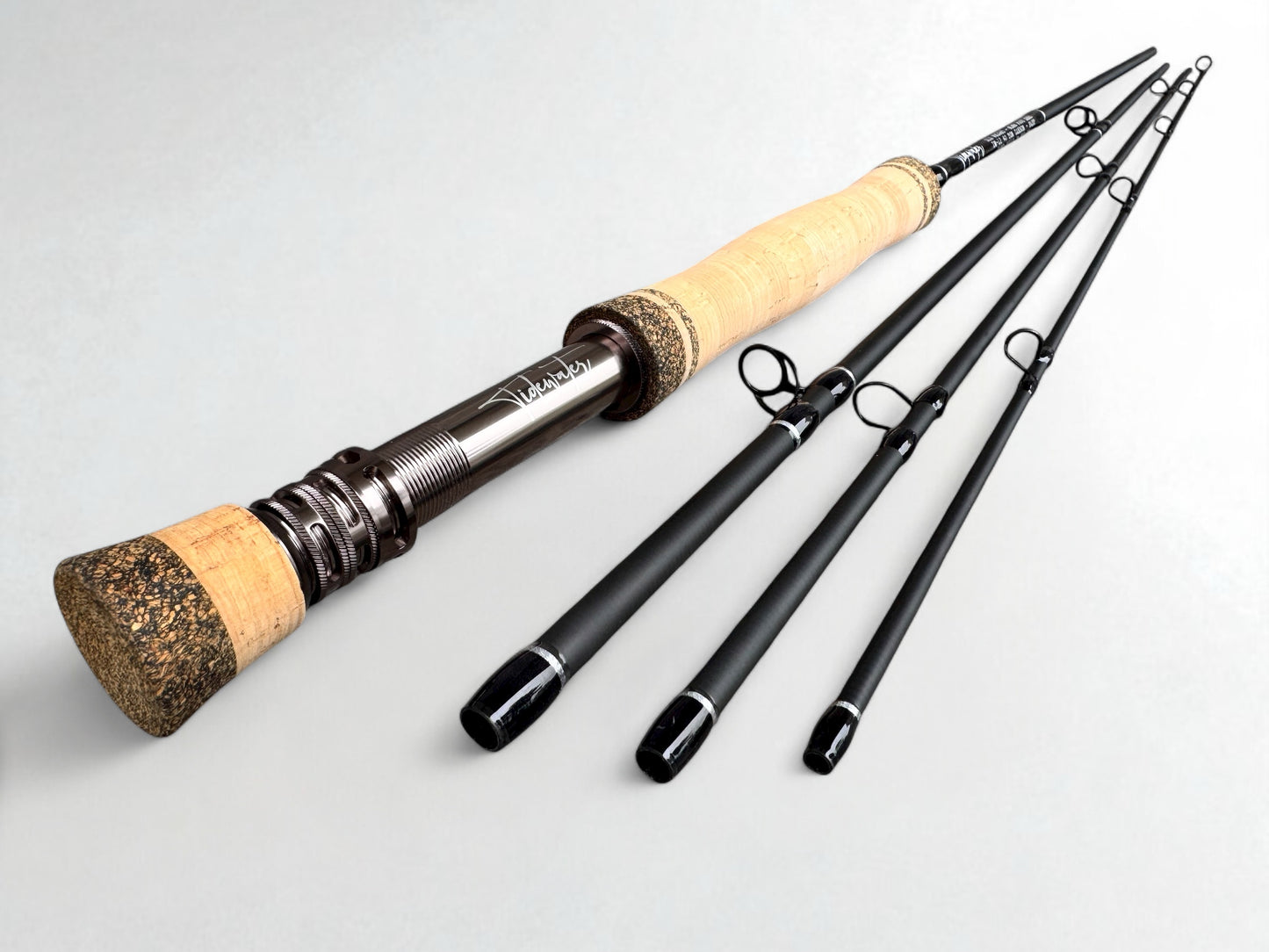 Tidewater Virtue 6wt 9ft - Chromed Out Metallic/Black