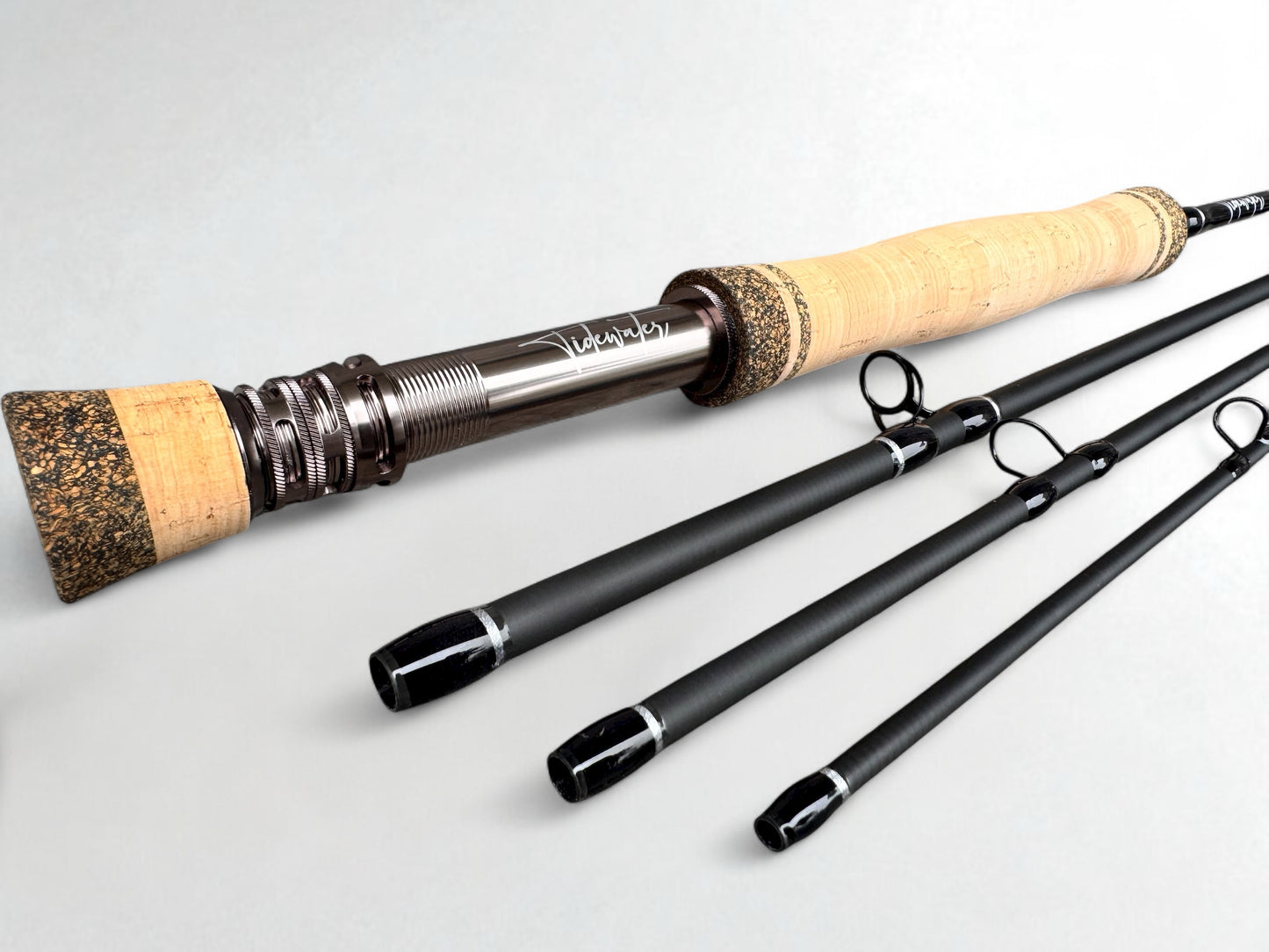 Tidewater Virtue 6wt 9ft - Chromed Out Metallic/Black