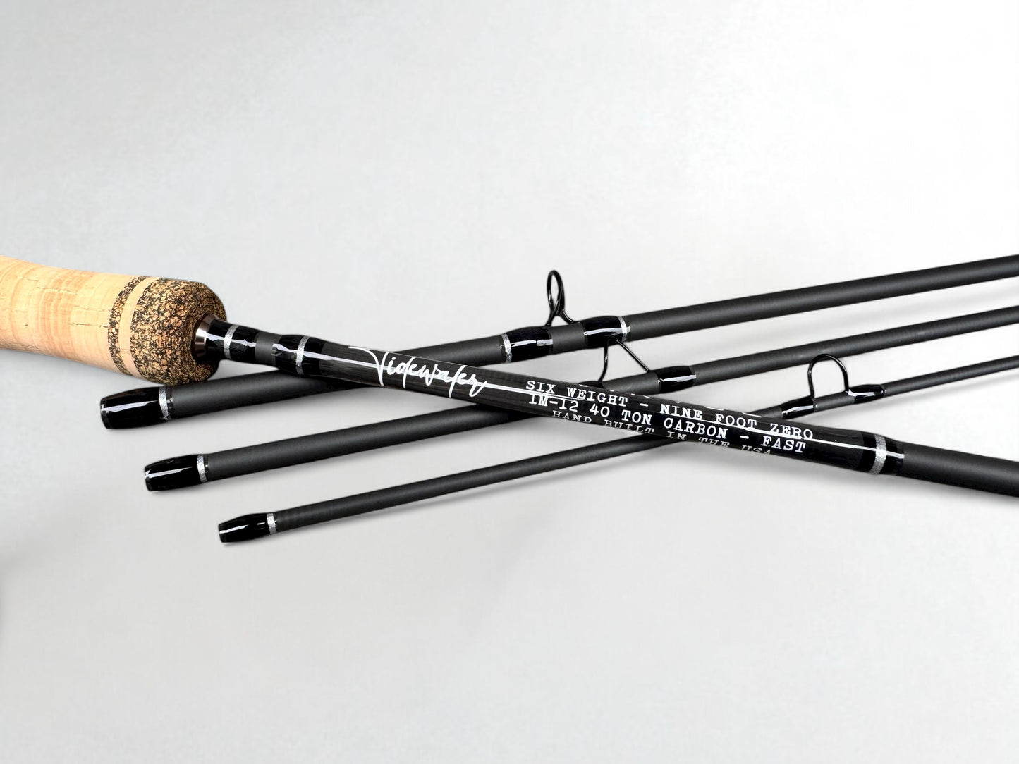 Tidewater Virtue 6wt 9ft - Chromed Out Metallic/Black