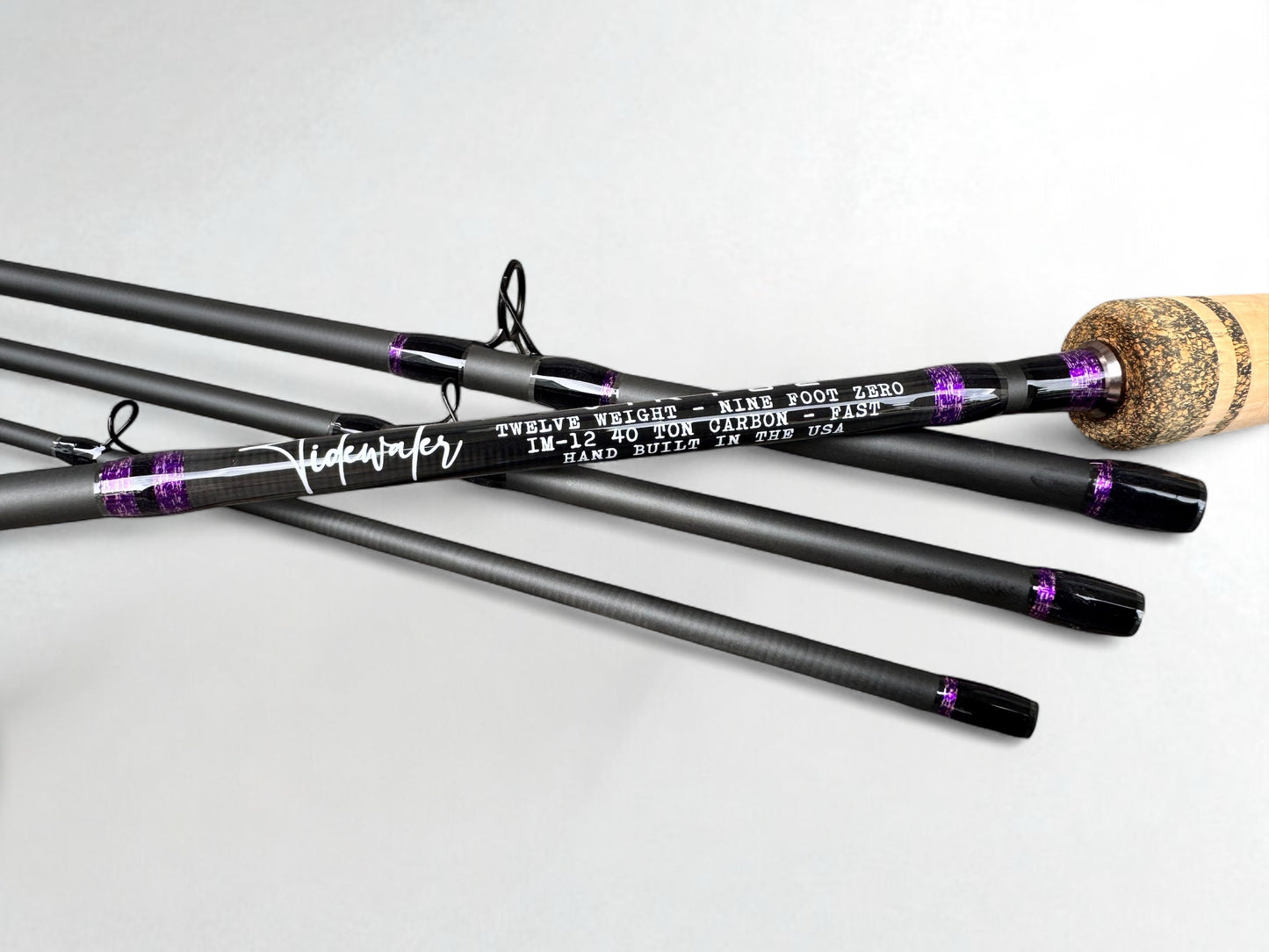 Tidewater Virtue 12wt 9ft - Purple Flash/Black