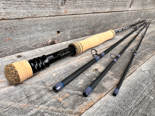 Tidewater Virtue 6wt 9ft Zero - Storm Gray/Blue Azul