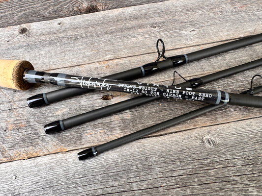 Tidewater Virtue 12wt 9ft Zero - Storm Gray/Black