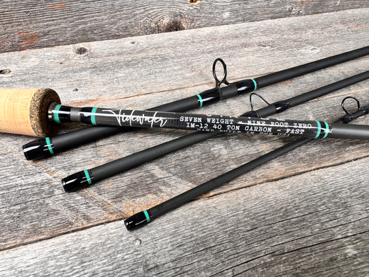 Tidewater Virtue 7wt 9ft Zero - Mint/Black