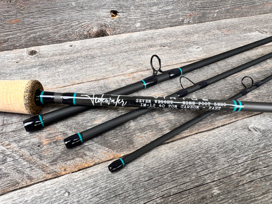 Tidewater Virtue 7wt 9ft Zero - Aqua/Black