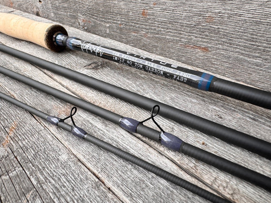 Tidewater Virtue 10wt 9ft Zero - Storm Gray/Deep Blue