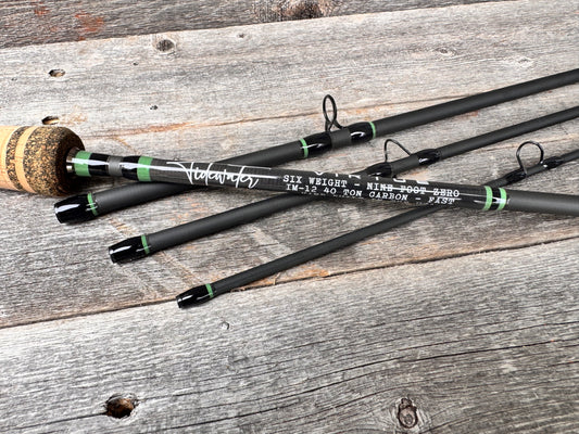 Tidewater Virtue 6wt 9ft Zero - Mantis/Black
