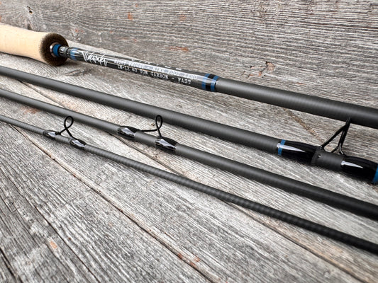 Tidewater Virtue 8wt 9ft Zero - Deep Blue/Black