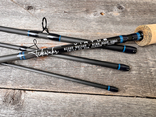 Tidewater Virtue 8wt 9ft Zero - Deep Blue/Black