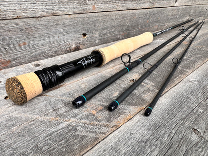 Tidewater Virtue 7wt 9ft - Aqua/Black