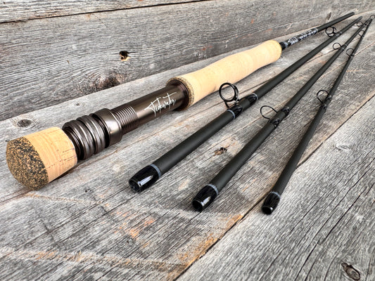 Tidewater Virtue 12wt 9ft Zero - Storm Gray/Black