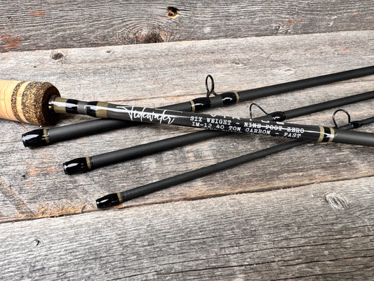 Tidewater Virtue 6wt 9ft Zero - Flat Dark Earth - Black