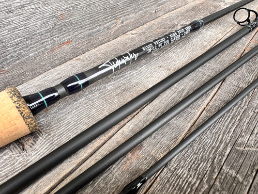Tidewater Virtue 8wt 9ft Zero - Thin Mint/Black