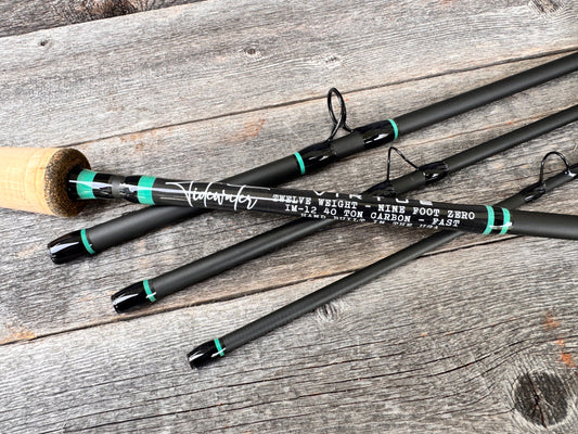 Tidewater Virtue 12wt 9ft Zero - Mint/Black