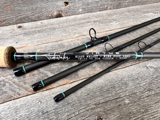 Tidewater Virtue 8wt 9ft Zero - Mint/Black