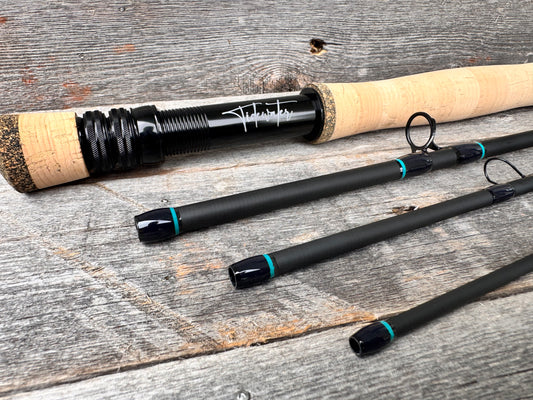 Tidewater Virtue 7wt 9ft Zero - Aqua/Black