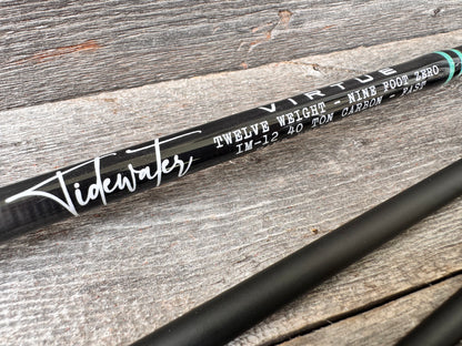 Tidewater Virtue 12wt 9ft - Mint/Black