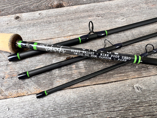 Tidewater Virtue 8wt 9ft Zero - Guacamole/Black