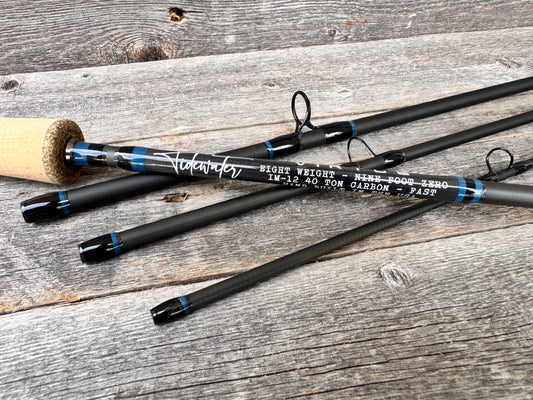 Tidewater Virtue 8wt 9ft Zero - Deep Blue/Black