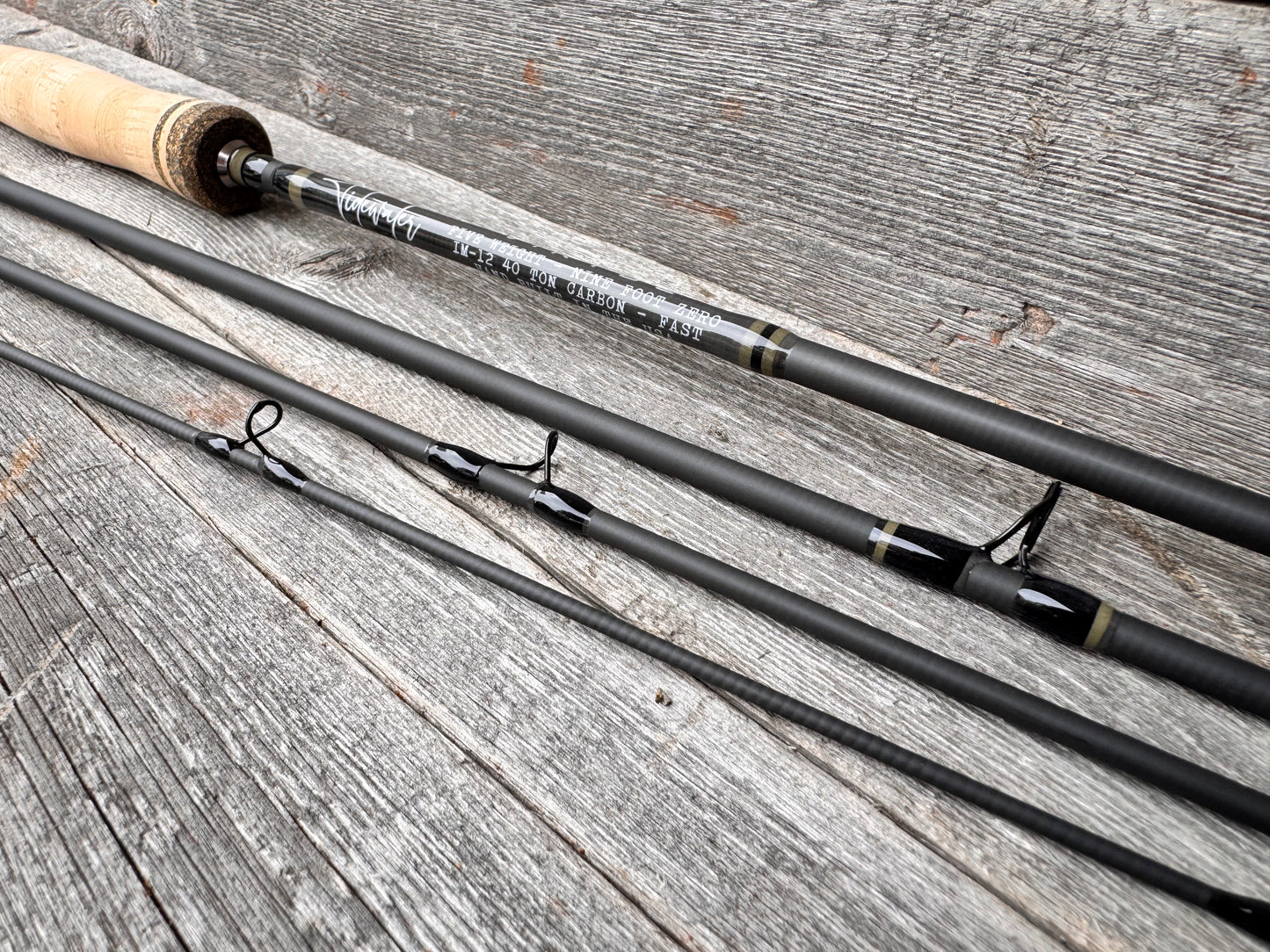 Tidewater Virtue 5wt 9ft Zero - Flat Dark Earth - Black