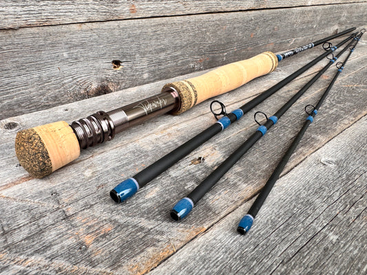Tidewater Virtue 5wt 9ft Zero - Storm Gray - Blue Azul
