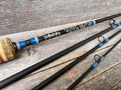 Tidewater Virtue 5wt 9ft Zero - Storm Gray - Blue Azul