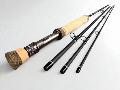 Tidewater Virtue 6wt 9ft - Chromed Out Metallic/Black