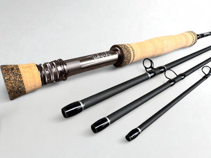 Tidewater Virtue 6wt 9ft - Chromed Out Metallic/Black
