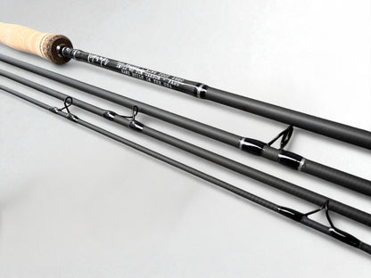 Tidewater Virtue 6wt 9ft - Chromed Out Metallic/Black