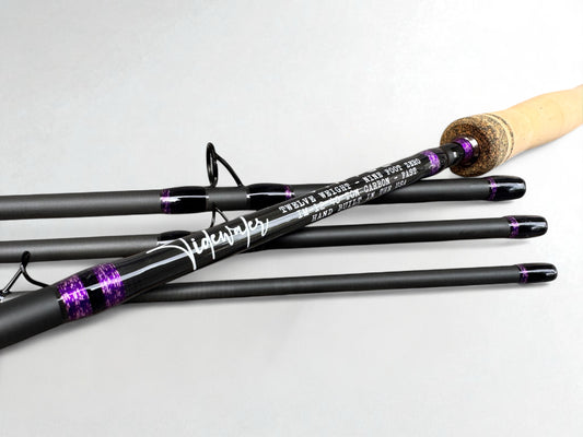 Tidewater Virtue 12wt 9ft - Purple Flash/Black