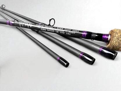 Tidewater Virtue 12wt 9ft - Purple Flash/Black
