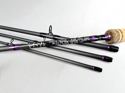 Tidewater Virtue 12wt 9ft - Purple Flash/Black