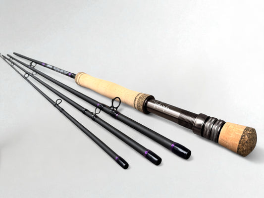 Tidewater Virtue 12wt 9ft - Purple Flash/Black